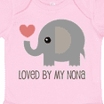 thumbnail image 4 of Inktastic Loved by My Nona Grandma Boys or Girls Baby Bodysuit, 4 of 5