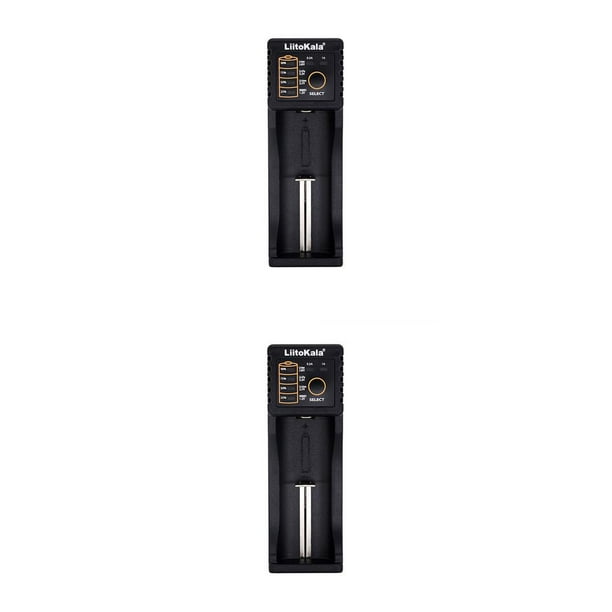 Injueey de Liitokala Lii-100B para recargable 4.35V / 3.2V / 3.7V / 1.2V Como se muestra 2piezas