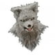 thumbnail image 2 of Máscara de de peluche, máscara de cabeza completa de animal realista, disfraz de Halloween para fiesta, cosplay, decoración navideña Gris, 2 of 8