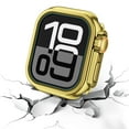 thumbnail image 2 of Dwitch for Apple Watch Series 10 46mm Metal Case, Rugged Protective Bumper,Turn iWatch into Ultra Look,with Back Cover, Upgrade Conversion Kit Stylish Protector for iWatch Series 10 46mm,Gold, 2 of 4