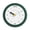 Green, variant on No Punching, Fashionable Home Clock, Wall Clock Suitable for Living Room, Study, Office