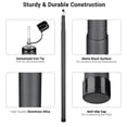 thumbnail image 3 of Yescom Telescoping Tarp Tent Poles Set Adjustable Portable Aluminum Camping Rods, 2 Pack, 3 of 10