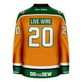 thumbnail image 3 of Mountain Dew Live Wire Orange Hockey Jersey, 3 of 5