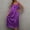 Dark Purple, variant on Women's Sleeveless Ice Silk Nightgown, Plus Size Loose Summer Sleepwear, Lace Trim Satin Loungewear Dress, Cooling Nightshirt, Oversized Comfy Pajamas, Breathable Silky House Dress for Ladies