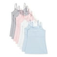 thumbnail image 1 of Sweet Princess Girls Camisoles 8-Pack, Sizes 4-16, 1 of 2