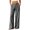 Black, variant on Fashion Striped Linen Pants for Women High Waisted Straight Leg Palazzo Trousers Casual Wide Leg Pant with Pockets