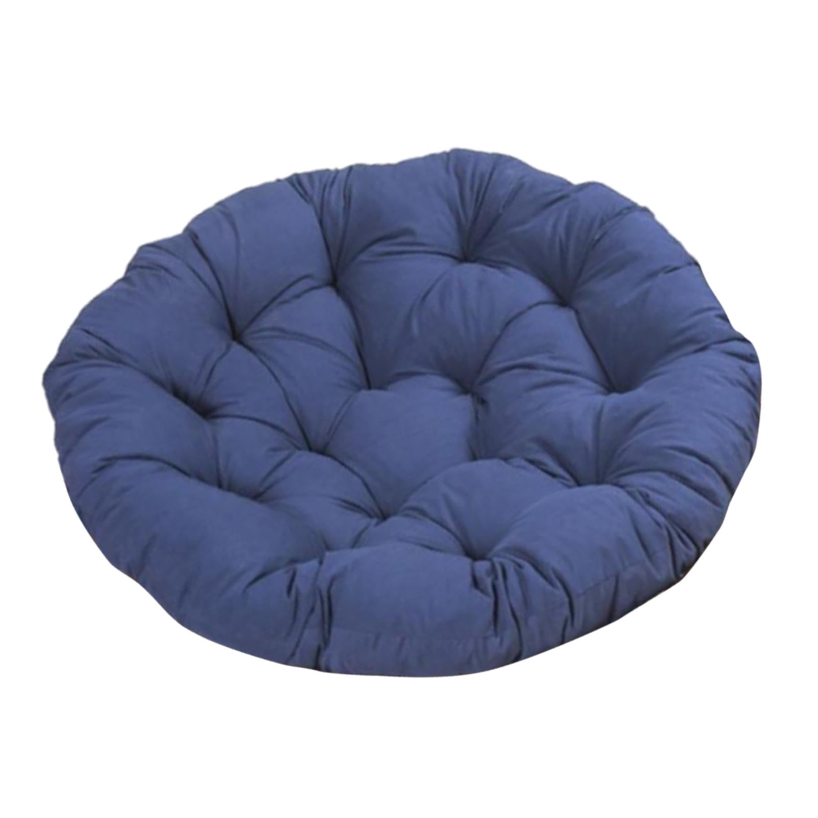 Miulika Hammock Chair Cushion Outdoor Seat Cushion Thick Removable Swing Chair Pad Garden Chair Mat for Patio Porch Household Balcony dark blue