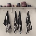 thumbnail image 5 of Dreamtimes Funny Halloween Skeleton Kitchen Towels, 18 x 28 Inch Super Soft and Absorbent Dish Cloths for Washing Dishes, 4 PCS Reusable Multi-Purpose Microfiber Hand Towels for Kitchen, 5 of 7