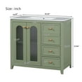 thumbnail image 6 of MAYEERTY 36" Bathroom Vanity - Two Soft-Close Doors, Gentle-Close Design for Bathroom Convenience, 6 of 20