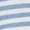 Light Blue, variant on Women's Long Sleeve Striped Pullover with Contrast Hem and Cuffs- Small, Light Blue