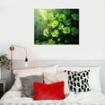 thumbnail image 5 of Nawypu  Clover Herbs Printed Canvas Wall Art, Perfect for Home Decor, Gifts & Keepsakes, Ready To Hang, 5 of 5