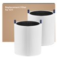 thumbnail image 1 of 2 Pack 511 Replacement Filter Compatible with Blueair Blue Pure 511 Air Purifier, 2-in-1 HEPA Filters with Particle and Activated Carbon Replacement, 1 of 7