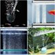 thumbnail image 5 of Bomba de aire para acuarios, potente y ajustable de 3 W, burbujeador de doble salida para acuarios de 5 a 300 L, ultrasilencioso con manguera de 1,2 m, piedra difusora, válvula antirretorno y conector, 5 of 5