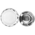 thumbnail image 2 of Pet Bowl, Easy To Clean Non-slip Base Durable Dog Feeding Bowl Resistant To Bite  For Home L Cow Texture, 2 of 8