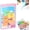 Set B, variant on 2 Pack Rainbow Squeeze Art Kit, 2026 Upgrade Magic Rainbow Scratch Paper Art Set, Creative Squeegee Painting Kit DIY Postcards Scratch Art Party Favors Novelty Birthday Gifts (Set A)