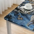 thumbnail image 5 of Acheng Deer Poetry Dreamlike Square Tablecloth 100% Polyester Fiber 40*40, 5 of 8