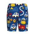 thumbnail image 7 of Daiia Animals Rescue Team Mens Woven Stretch Pajama Short,Short Pajama Pants-Medium, 7 of 7