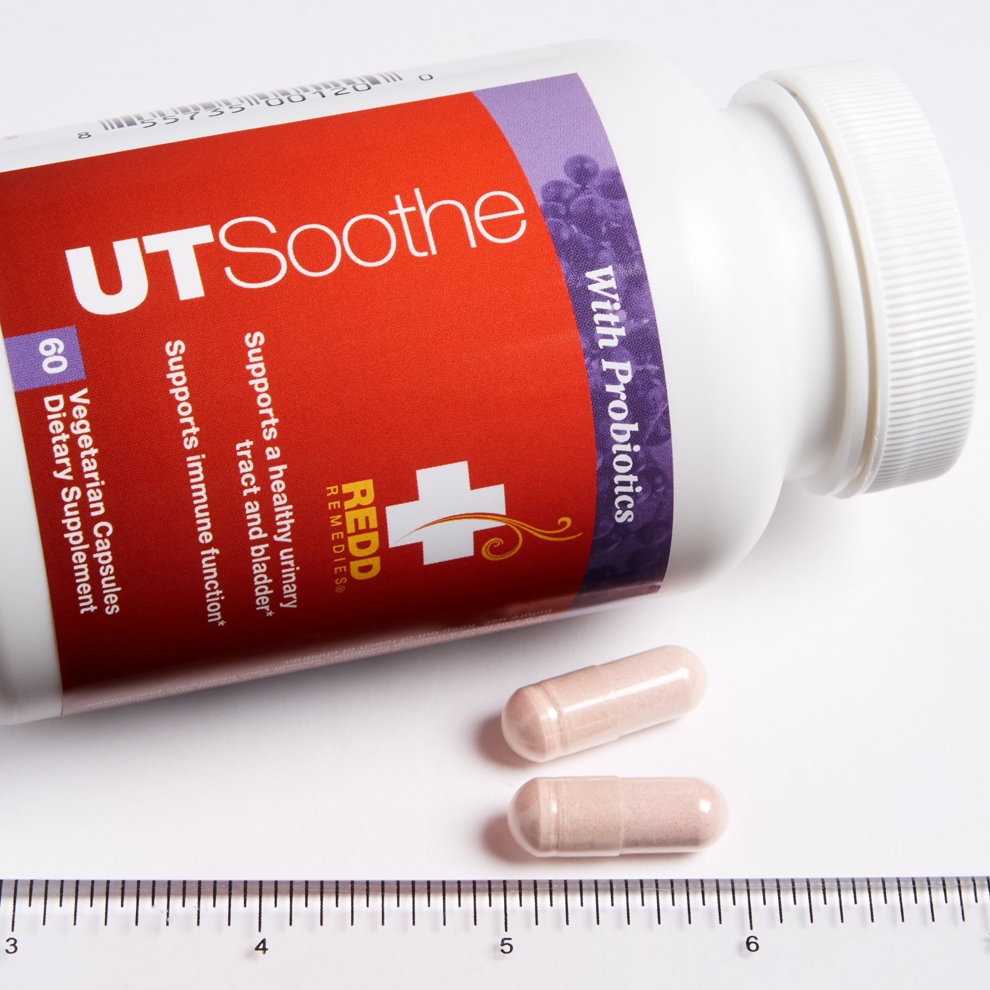 Redd Remedies, UT Soothe with Probiotics, Supports Immune and Urinary Tract Health, 60 Capsules
