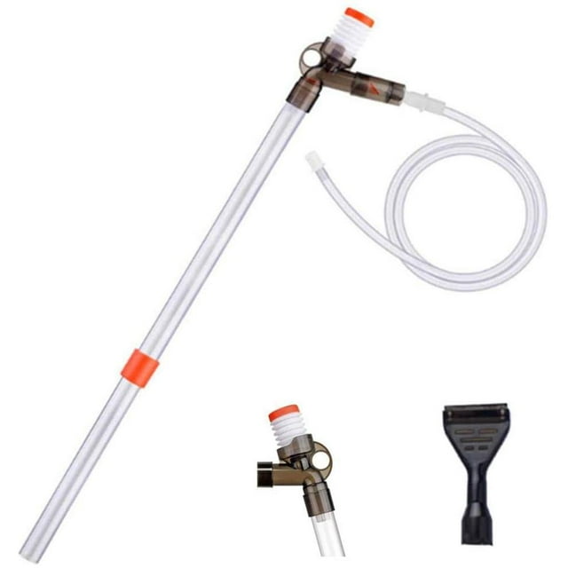 yingyy Aquarium Fish Tank Aquarium Quick Release Siphon Vacuum Pump Fish Tank Drainer Water Filter