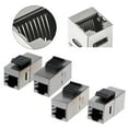 WINDLAND 2 Pieces Cat6 RJ45 Keystone Jacks Slim Profile Wall