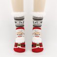 thumbnail image 2 of Christmas Socks for Women Winter Warm Thick Confinement Socks Cartoon Animal Cold Sleep Socks, 2 of 3