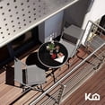 thumbnail image 2 of Juego De Comedor Mueble Exterior Para Jardín Mesa y 2 Sillas gris, 2 of 7