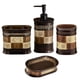 thumbnail image 1 of Set de accesorios de baño Zahari Home Zambia, 4 piezas, 1 of 4