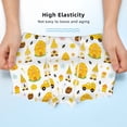 thumbnail image 3 of Yiaed Gnomes Bees Print Boys' Boxer Briefs Cotton Casual Stretch Comfort Boys Boxers - Kids Boxer Briefs Underwear for Boys (6-18)-XX-Small, 3 of 5