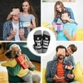 thumbnail image 5 of 40th 50th 60th Birthday Gifts for him，Men 40th 50th 60th Birthday Decorations, Funny Black Crew Cotton Socks, 5 of 6
