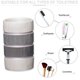 thumbnail image 2 of Set de accesorios de baño Zahari Home Modern Line, 4 piezas, gris, 2 of 4