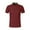 Red, variant on SEAOPEN Mens Waffle Henley Shirt Fashion Collar Short Sleeve T Shirt Slim Fit Knitted Stylish Basic Pullover Tees Today Navy,M