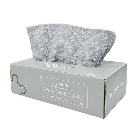 Microfiber Cleaning Cloths for Kitchen & Bathroom - 12-Pack Absorbent Reusable Wipes for Glass, Stove, Furniture, Stainless Steel & Appliances Akmoler | Paper, C