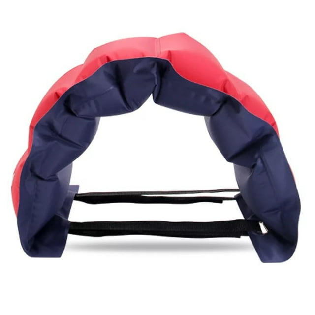 Cinturón de natación inflable Cinturón de flotación de piscina Cinturón de flotación de cintura portátil para adultos Cinturón flotante ajustable Entrenamiento de natación (1 pieza)