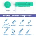 thumbnail image 4 of LotFancy Lancets for Diabetes Testing, 33 Gauge, 200 Ct, Twist Top Lancets for Blood Glucose Testing, 4 of 8