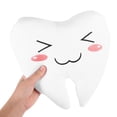 thumbnail image 3 of Tooth Hugging Pillow Tooth Shape Cotton Toy Throw Pillow Decorative Pillow, 3 of 9