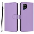 thumbnail image 2 of Wallet Case Compatible for Samsung Galaxy A42 5G, PU Leather Magnetic Closure Protective Flip Folio Case with 3 Card Holder and Wrist Strap Cover Women Men,Purple,For Galaxy A42 5G, 2 of 7