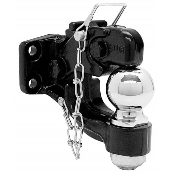 Buyers Products 10055 2-5/16" Chrome Ball Combination Hitch - 8 Ton Capacity