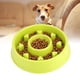 thumbnail image 4 of Innovador cuenco en forma de corazón para mascotas, cuenco de alimentación para gatos, perros y cachorros, comida lenta (verde), 4 of 8