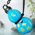 thumbnail image 7 of Gourd Water Bottle 2026 Retro Sports Large Capacity 20oz with Strap Waist Rope, Reusable Leakproof Screw Top Bottle for Outdoor Travel, Blue, 7 of 7