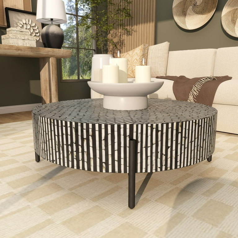 Decmode Geometric Coffee Table