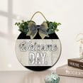 thumbnail image 2 of Eveokoki 11" Welcome Day Wall Decor,Indoor Outdoor Home Decor Perfect for Front Porch, Living Room, Outside Welcome Sign Decor for Farmhouse, 2 of 5