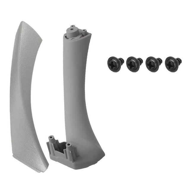 Cubierta Embellecedora Para Tirar De La Manija Del Panel De La Puerta Delantera Interior 2 uds manijas de Panel de puerta tirador soporte de ajuste lado derecho para BMW E90 E91 3 Series