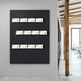 thumbnail image 4 of 3 Pack Business Card Holder Wall Mount Clear Acrylic Multiple Business Card Holder Display Marketing Sticker Display for Home Office Retail, 12 Pockets in Total, Each Holds 30-50 Cards, 4 of 7