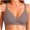 Gray, variant on Lace Womens Everyday Bras Push Up Floral White No Underwire Bras Comfortable Sexy T-Shirts Bras Plus Size,XL