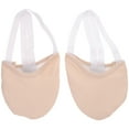 thumbnail image 1 of Zapatillas de baile elásticas de media suela para mujer, zapatillas de gimnasia rítmica, zapatillas antideslizantes para danza del vientre para adultos (color piel, L), 1 of 5