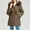 Coffee, variant on QUNYINEY Detachable Hooded Womens Puffer Coats Zip Up Brown Mid-Length Outwear with Pockets Long Sleeve Slim Fit Warm Winter Jackets for Women