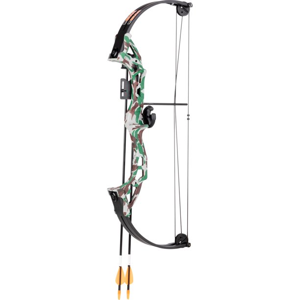 Bear Archery Brave Youth Bow Includes Whisker Biscuit, Arrows, Armguard
