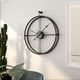 thumbnail image 3 of Relojes de pared industriales silenciosos para relojes de Punto Sunnimix Reloj de pared, 3 of 7