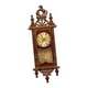 thumbnail image 4 of Reloj de pared de casa de muñecas a escala 1:12, modelo de reloj con marco de madera, delicado reloj retro, juego de reloj Marrón, 4 of 8