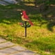 thumbnail image 5 of Estatua de jardín Cardinalis, arte de estaca para césped, decoración de jardín al aire libre con forma de pájaro, Estilo B, 5 of 7